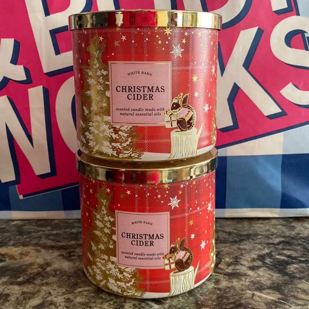 Bath & Body Works 3-Wick candles - Picture 1 of 7